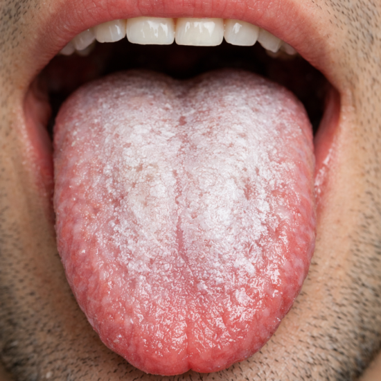 why is my tongue white