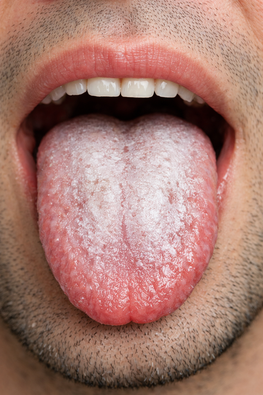 why is my tongue white